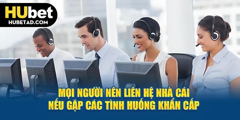 Truy cập trang chủ để liên hệ Hubet dễ dàng